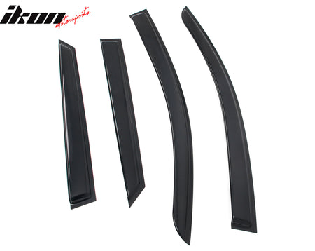 Fits 24-26 Chevy Blazer EV Slim Window Visors Acrylic 4PCS Sun Shade Rain Guard