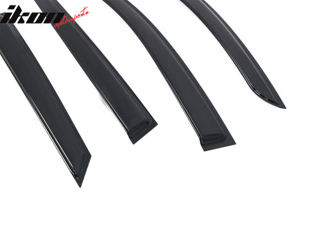 Fits 24-26 Chevy Blazer EV Slim Window Visors Acrylic 4PCS Sun Shade Rain Guard