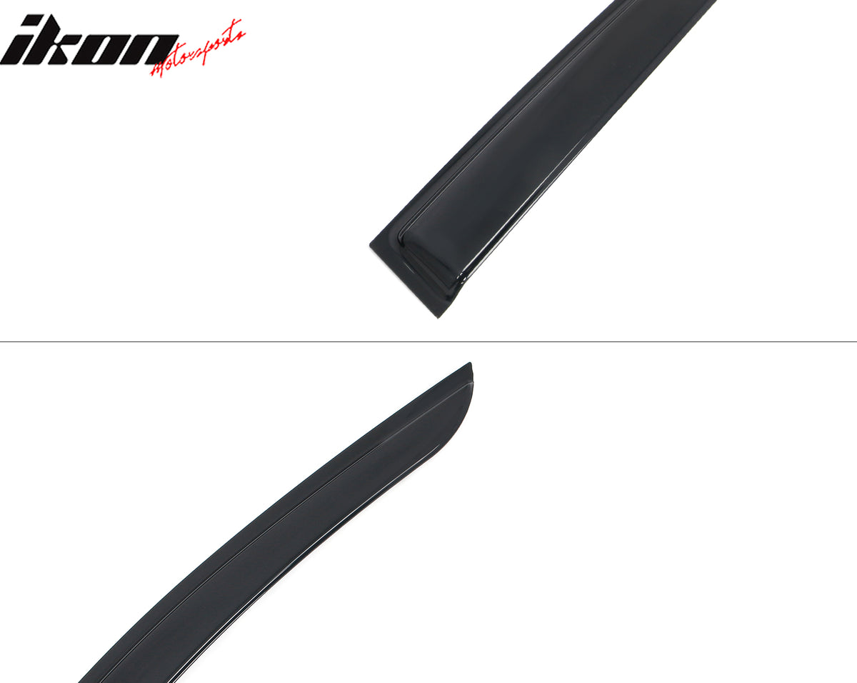 Fits 24-26 Chevy Blazer EV Slim Window Visors Acrylic 4PCS Sun Shade Rain Guard