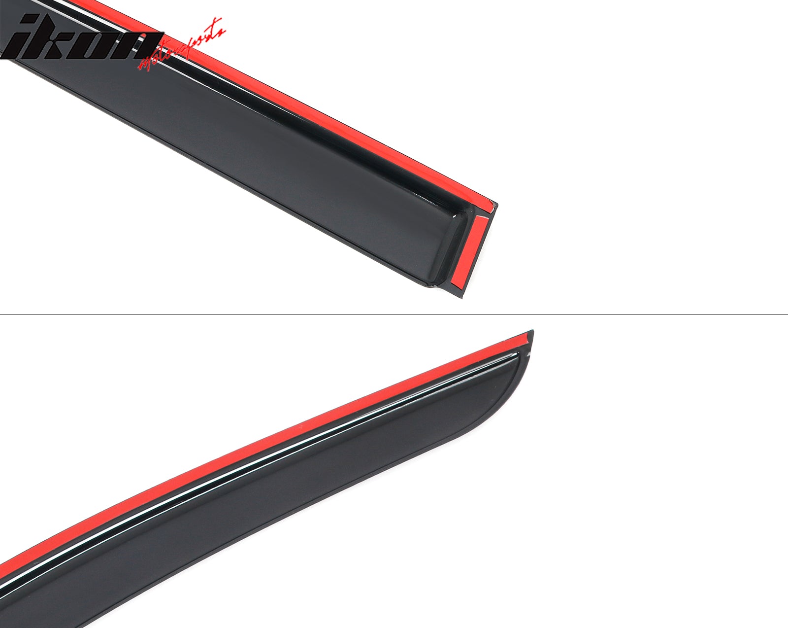 Fits 24-26 Chevy Blazer EV Slim Window Visors Acrylic 4PCS Sun Shade Rain Guard