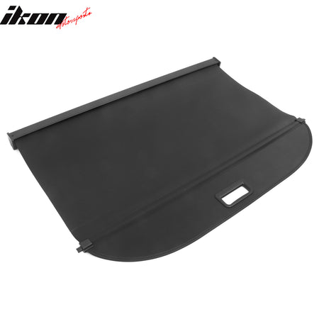 For 24-26 Chevrolet Trax Retractable Rear Trunk Cargo Luggage Cover Canvas Black