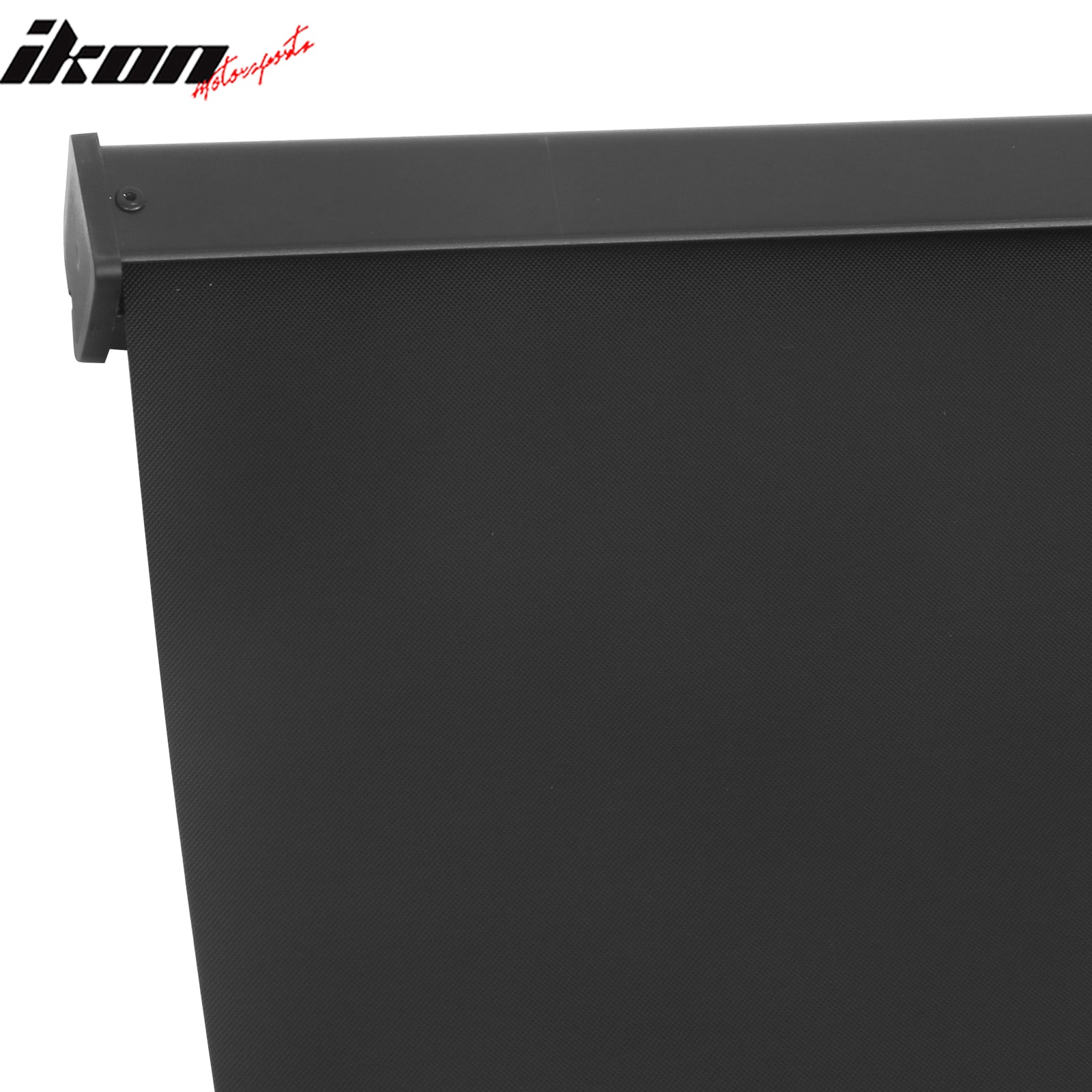 For 24-26 Chevrolet Trax Retractable Rear Trunk Cargo Luggage Cover Canvas Black