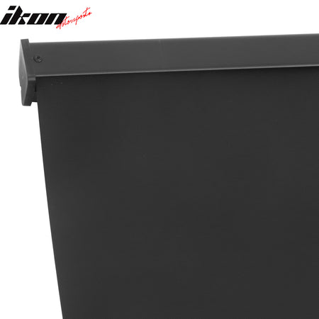 For 24-26 Chevrolet Trax Retractable Rear Trunk Cargo Luggage Cover Canvas Black