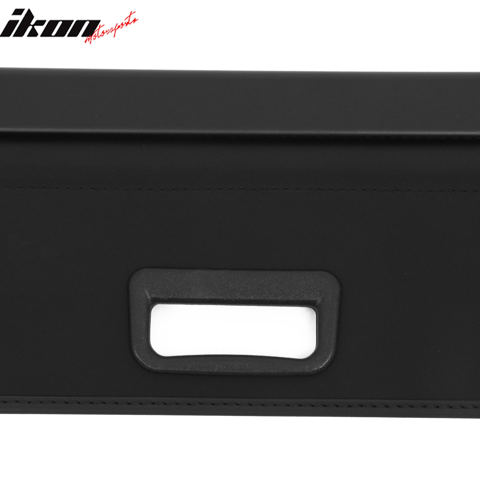 For 24-26 Chevrolet Trax Retractable Rear Trunk Cargo Luggage Cover Canvas Black