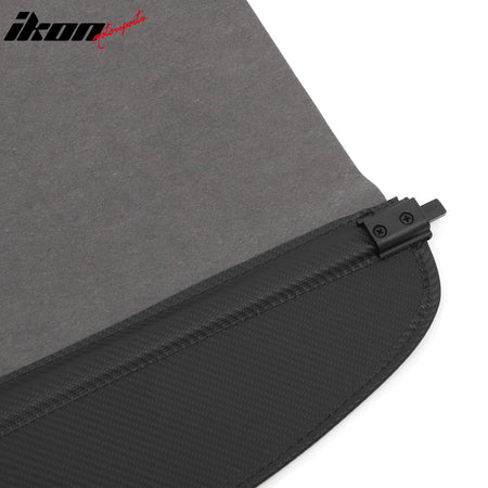 Fits 24-26 Chevy Blazer EV/Prologue Carbon Fiber Print Retractable Cargo Cover