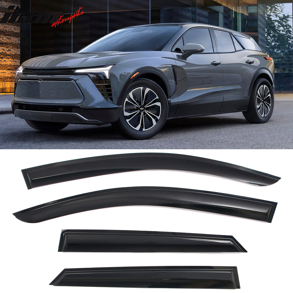 2024-2026 Chevy Blazer EV Mugen Style Window Visors Guard Acrylic 4PCS