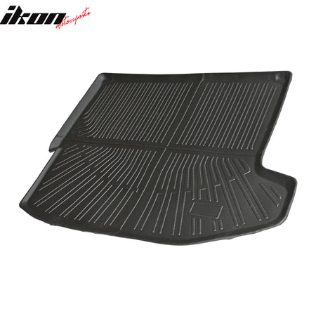 IKON MOTORSPORTS TPE Cargo Trunk Liner, Compatible with 2024-2026 Chevrolet Trax, Custom Fit All Weather Protection Heavy Duty Rear Trunk Tray Cargo Mats Protector, Black