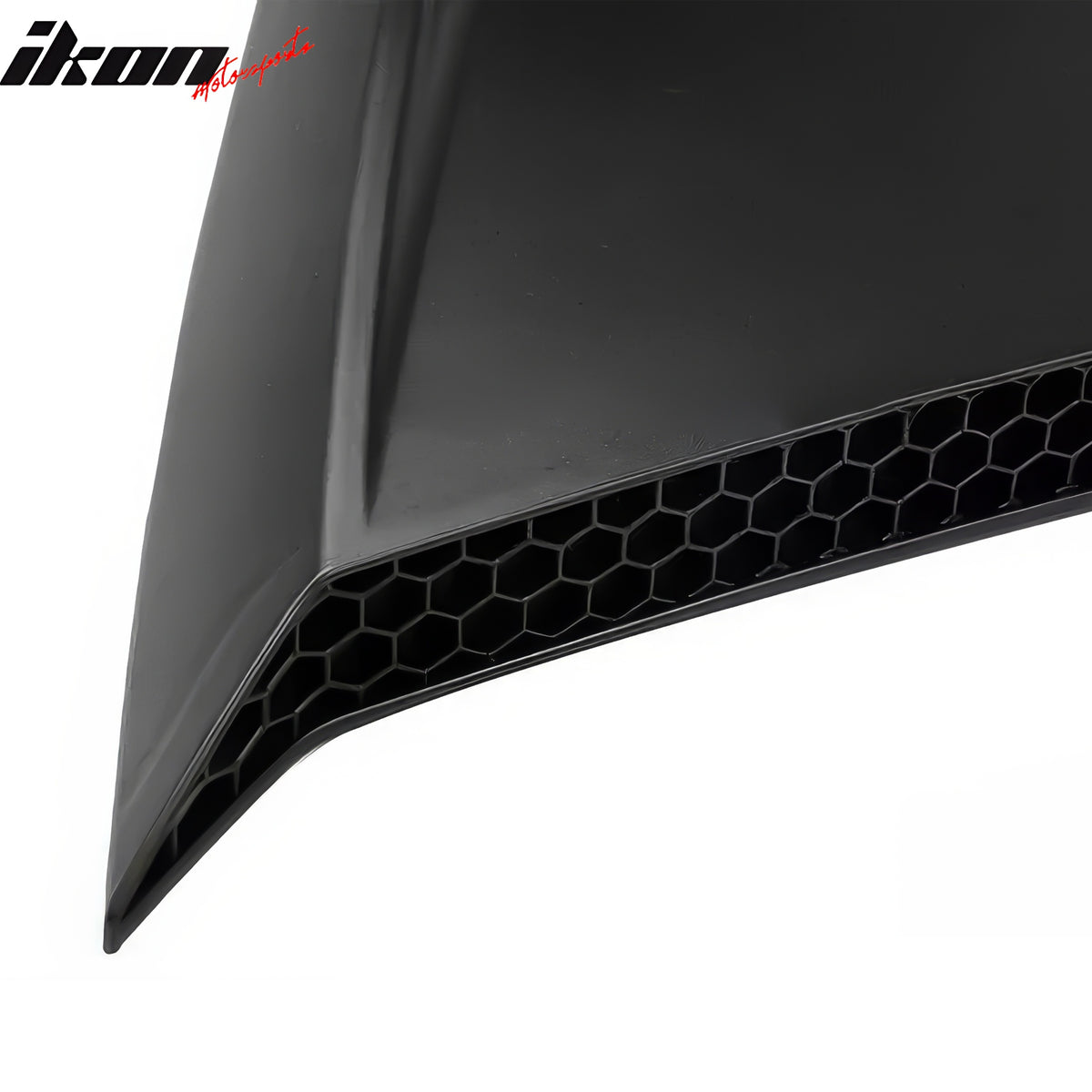 Fits 24-26 Ford Mustang Coupe V Style Side Window Louvers ABS 2PCS - Matte Black