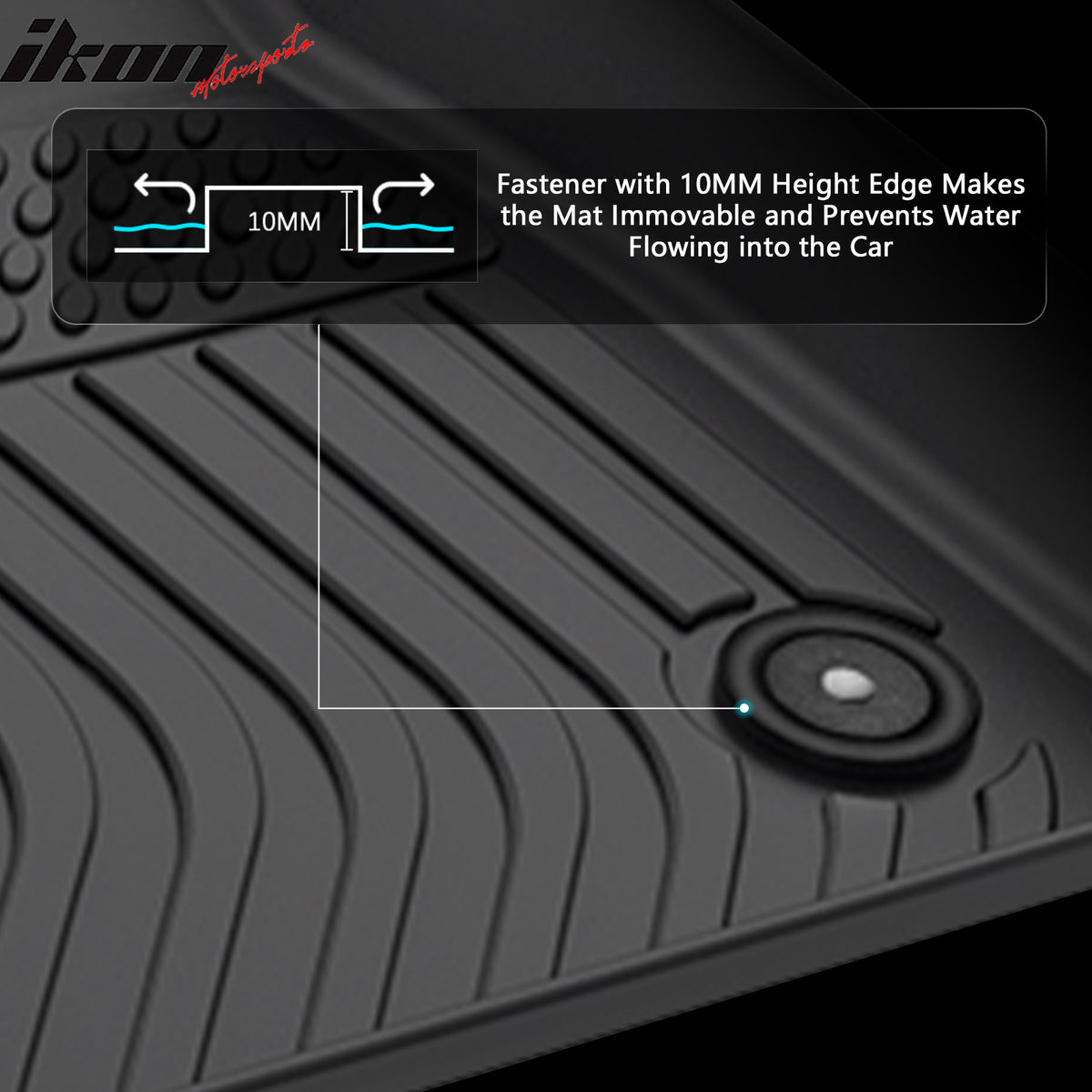 Fits 24-26 Honda Prologue & Chevy Blazer EV TPE 3D Auto Floor Mats Liners Carpet