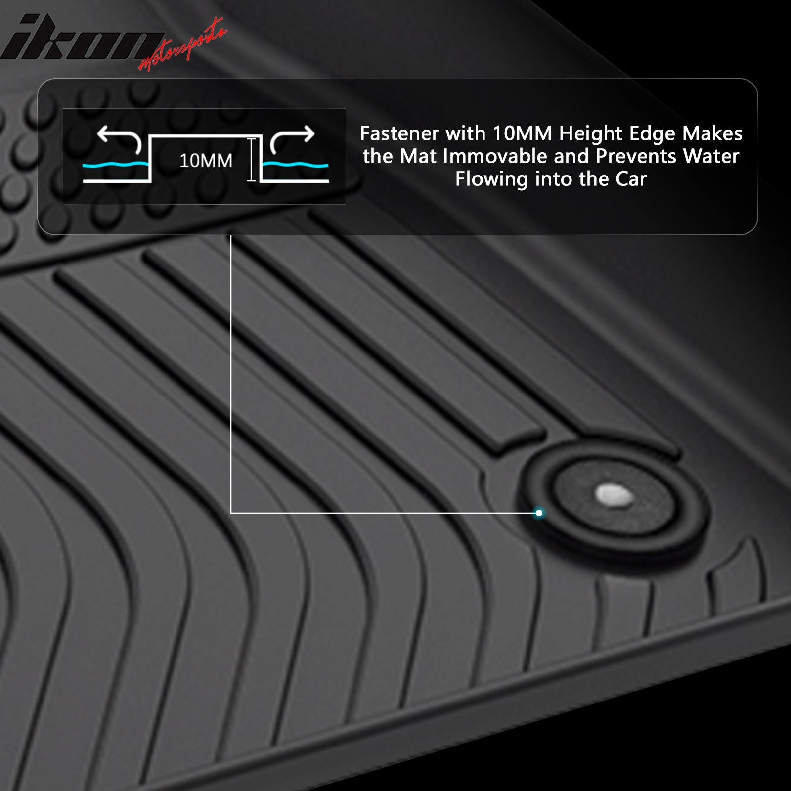 Fits 24-26 Honda Prologue & Chevy Blazer EV TPE 3D Auto Floor Mats Liners Carpet