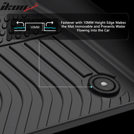 Fits 24-26 Honda Prologue & Chevy Blazer EV TPE 3D Auto Floor Mats Liners Carpet