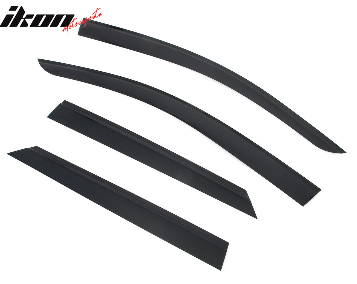 Fits 24-26 Honda Prologue V2 Style Window Visors Acrylic Sun Shade Rain Guard