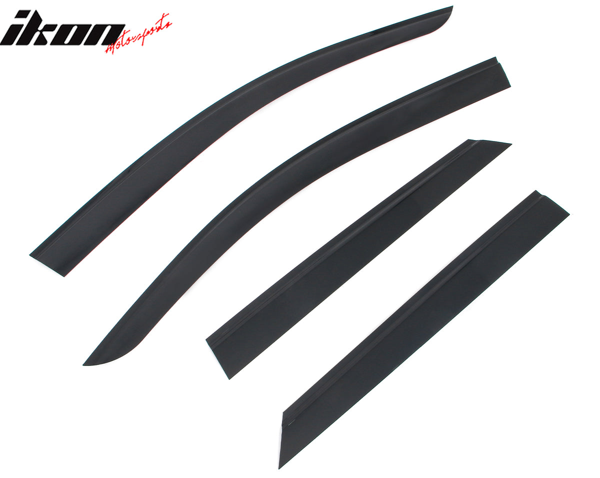 Fits 24-26 Honda Prologue V2 Style Window Visors Acrylic Sun Shade Rain Guard