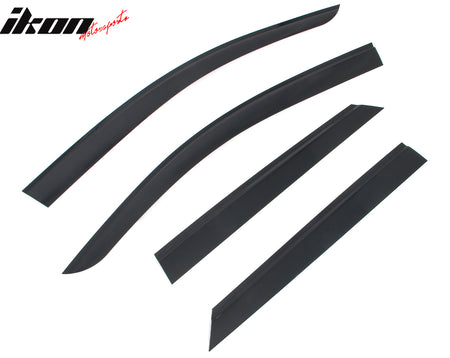 Fits 24-26 Honda Prologue V2 Style Window Visors Acrylic Sun Shade Rain Guard