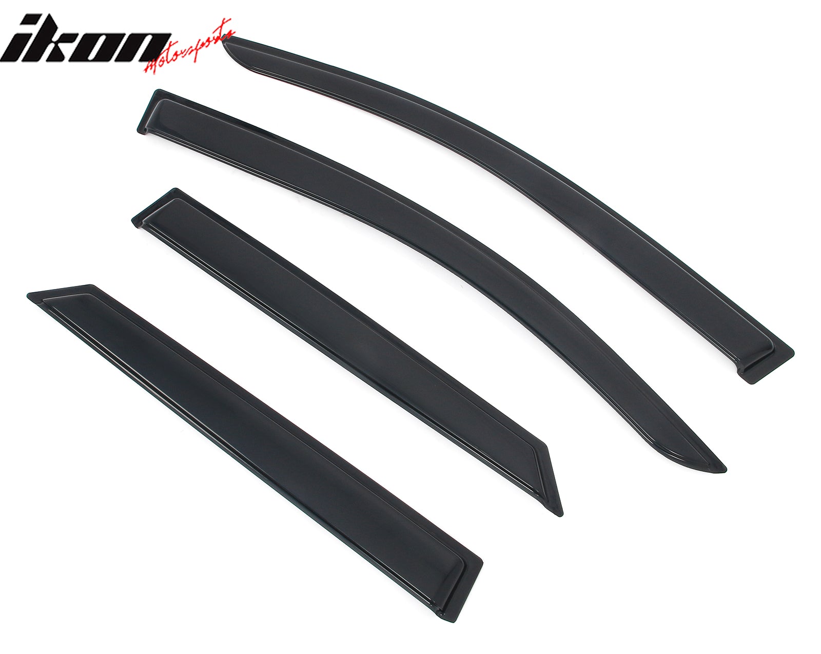 Fits 24-26 Honda Prologue Slim Window Visors Acrylic 4PCS Sun Shade Rain Guard