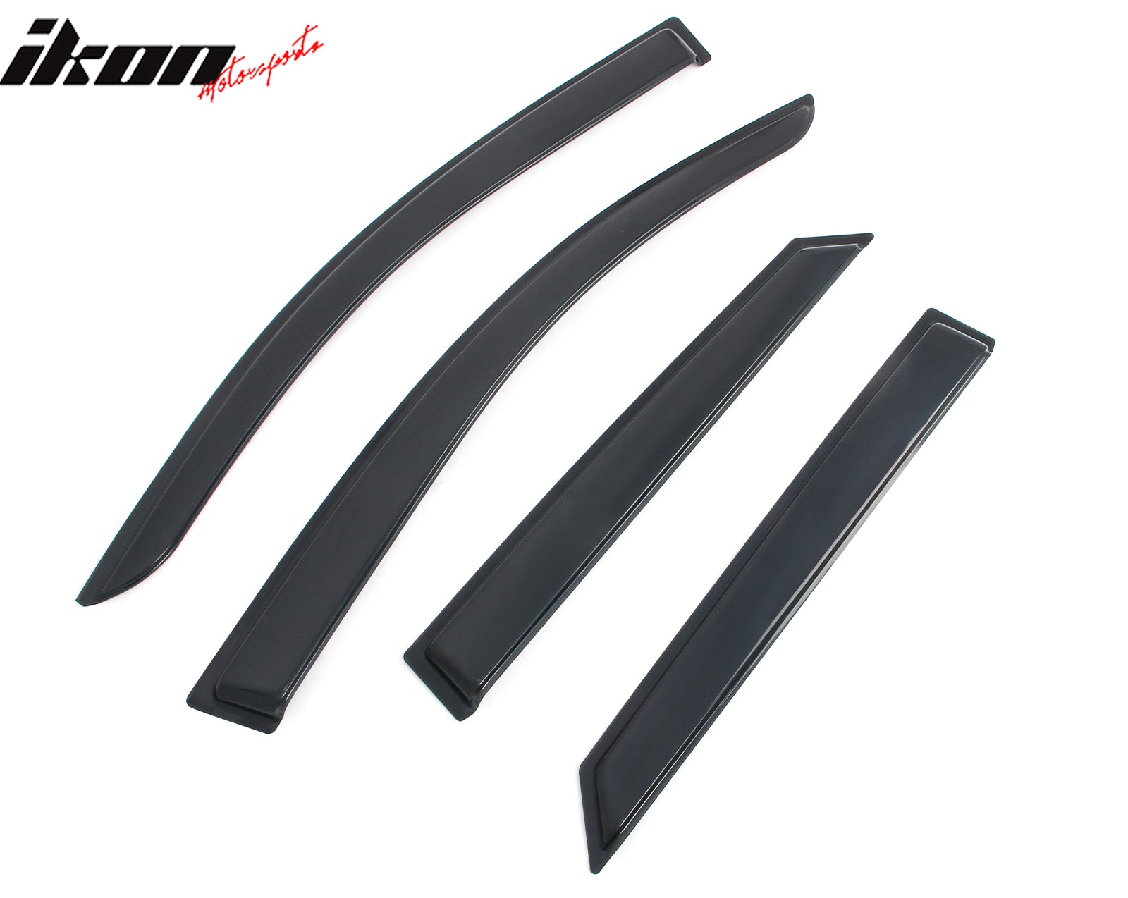 Fits 24-26 Honda Prologue Slim Window Visors Acrylic 4PCS Sun Shade Rain Guard