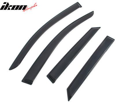 Fits 24-26 Honda Prologue Slim Window Visors Acrylic 4PCS Sun Shade Rain Guard