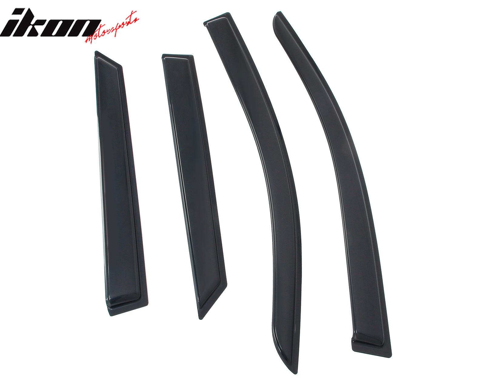 Fits 24-26 Honda Prologue Slim Window Visors Acrylic 4PCS Sun Shade Rain Guard