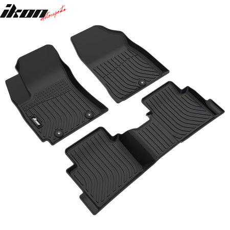 Fits 24-25 Hyundai Kona 3D All Weather Heavy Duty Floor Mats Liner Carpet TPE