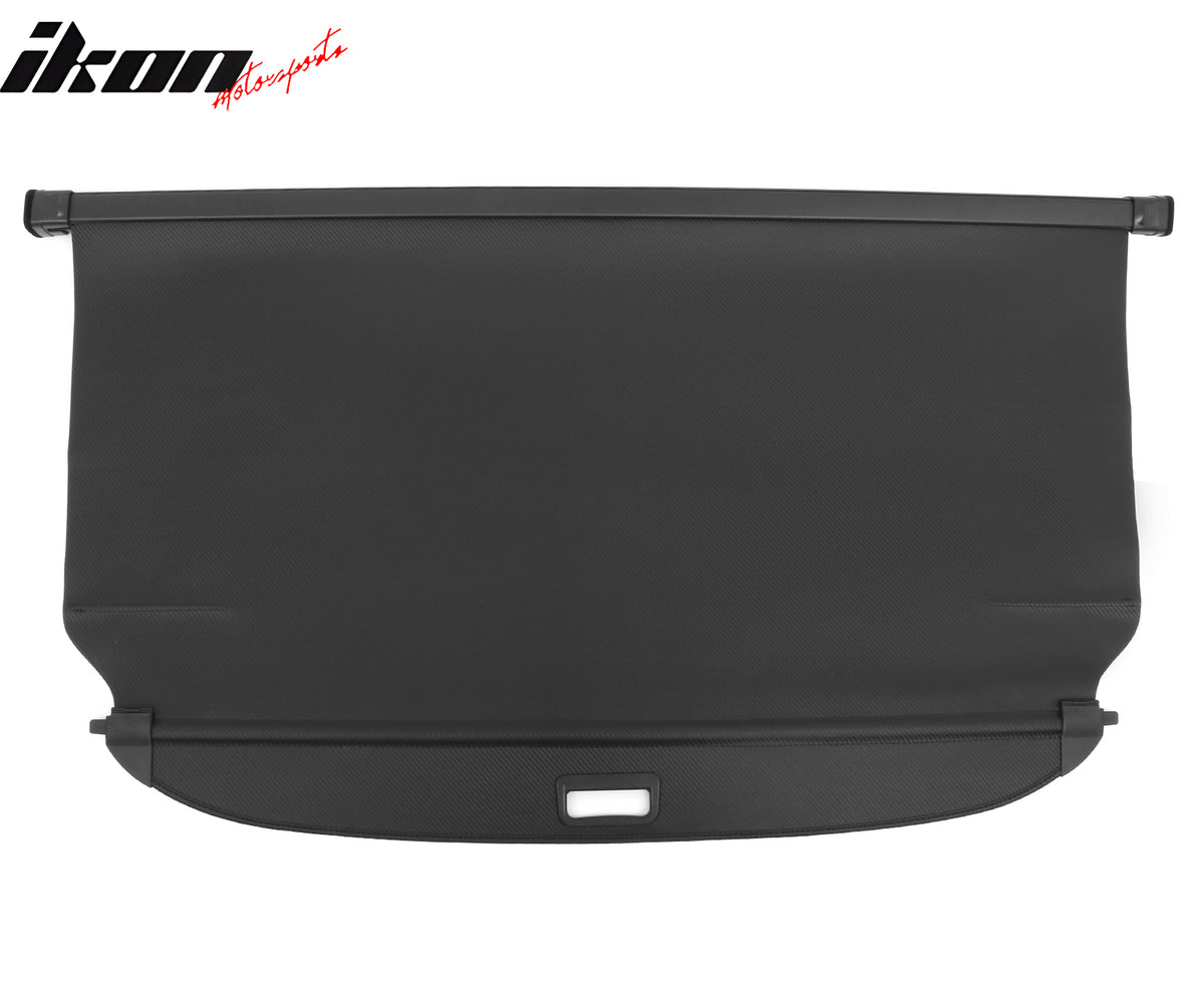 Fits 24-26 Hyundai Santa Fe Carbon Fiber Print Retractable Rear Cargo Cover