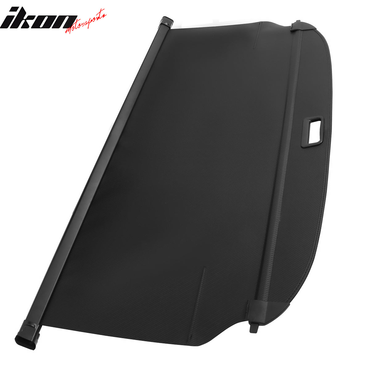 Fits 24-26 Hyundai Santa Fe Carbon Fiber Print Retractable Rear Cargo Cover