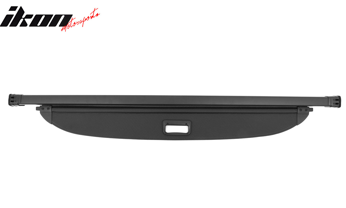 Fits 24-26 Hyundai Santa Fe Carbon Fiber Print Retractable Rear Cargo Cover