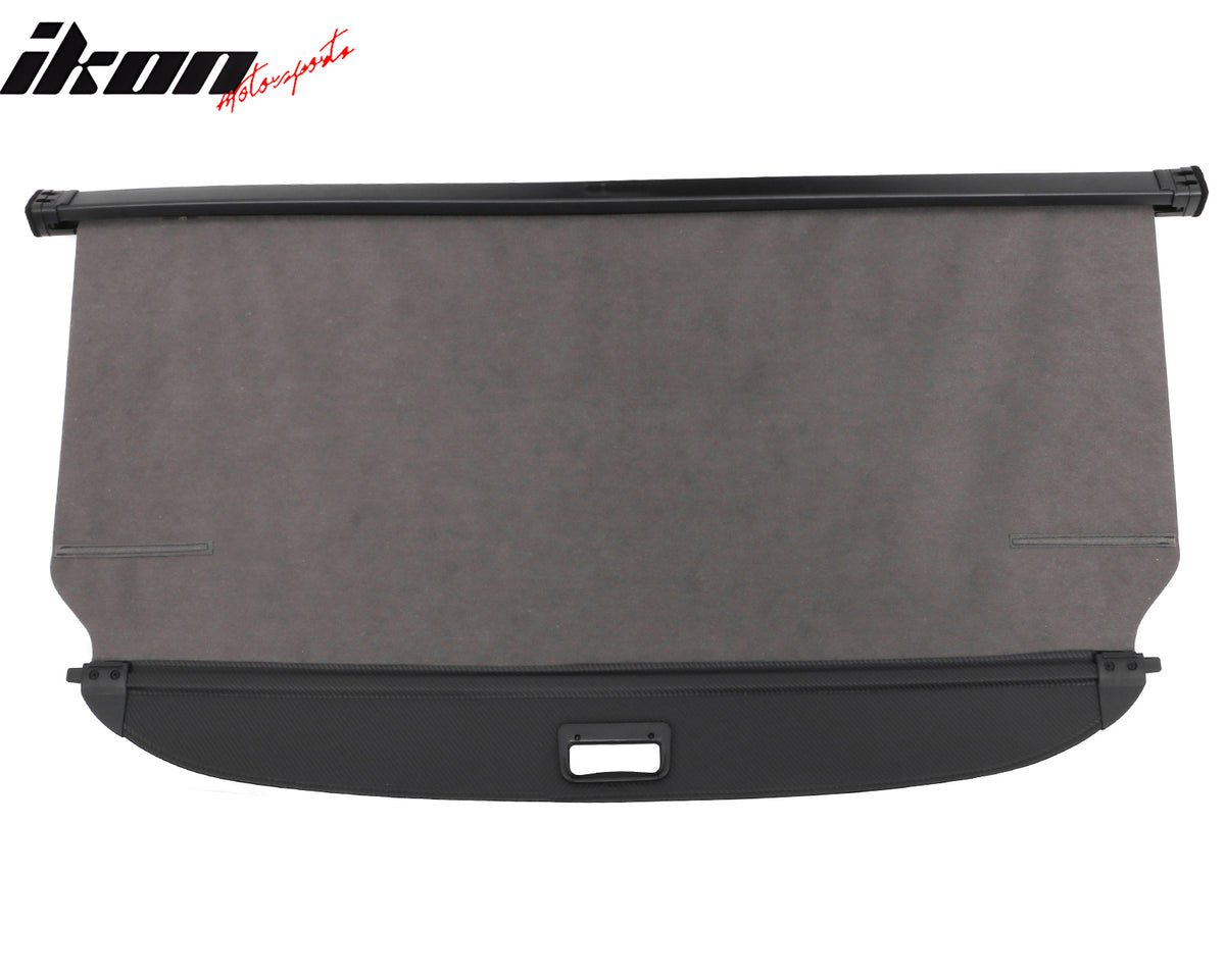 Fits 24-26 Hyundai Santa Fe Carbon Fiber Print Retractable Rear Cargo Cover