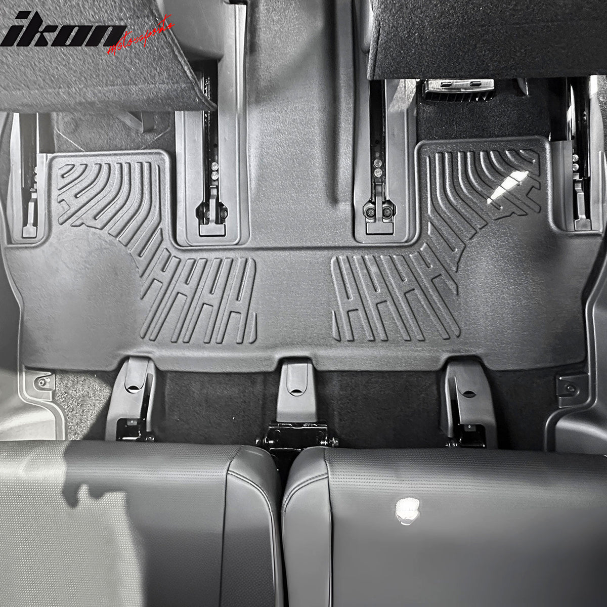 Fits 24-26 Hyundai Santa Fe 6/7 Seats TPE Floor Mats Non-Slip All Weather Carpet