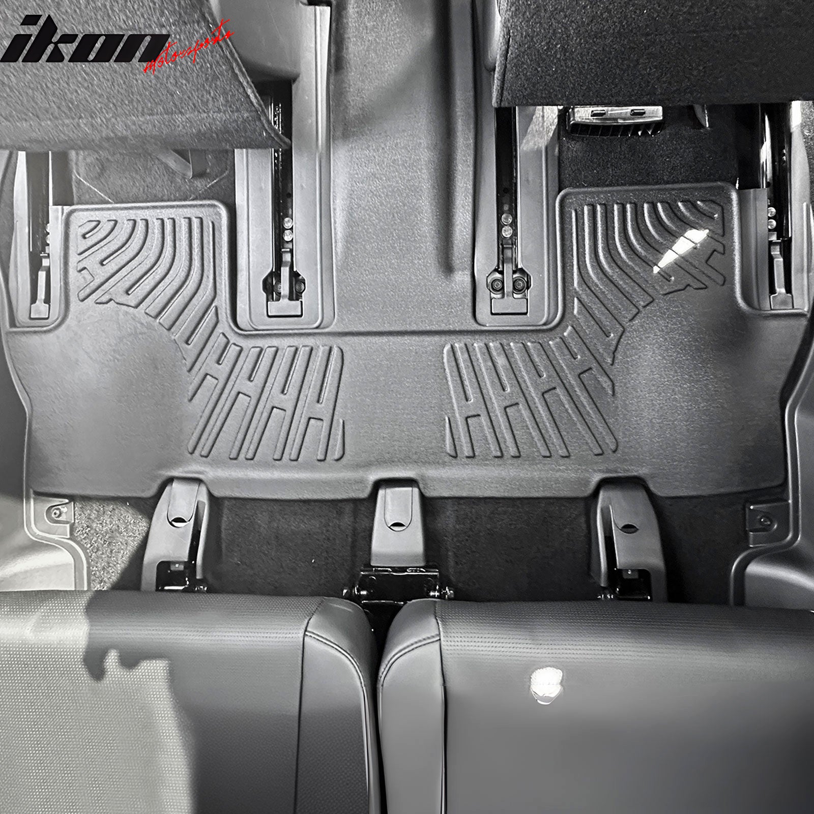 Fits 24-26 Hyundai Santa Fe 6/7 Seats TPE Floor Mats Non-Slip All Weather Carpet