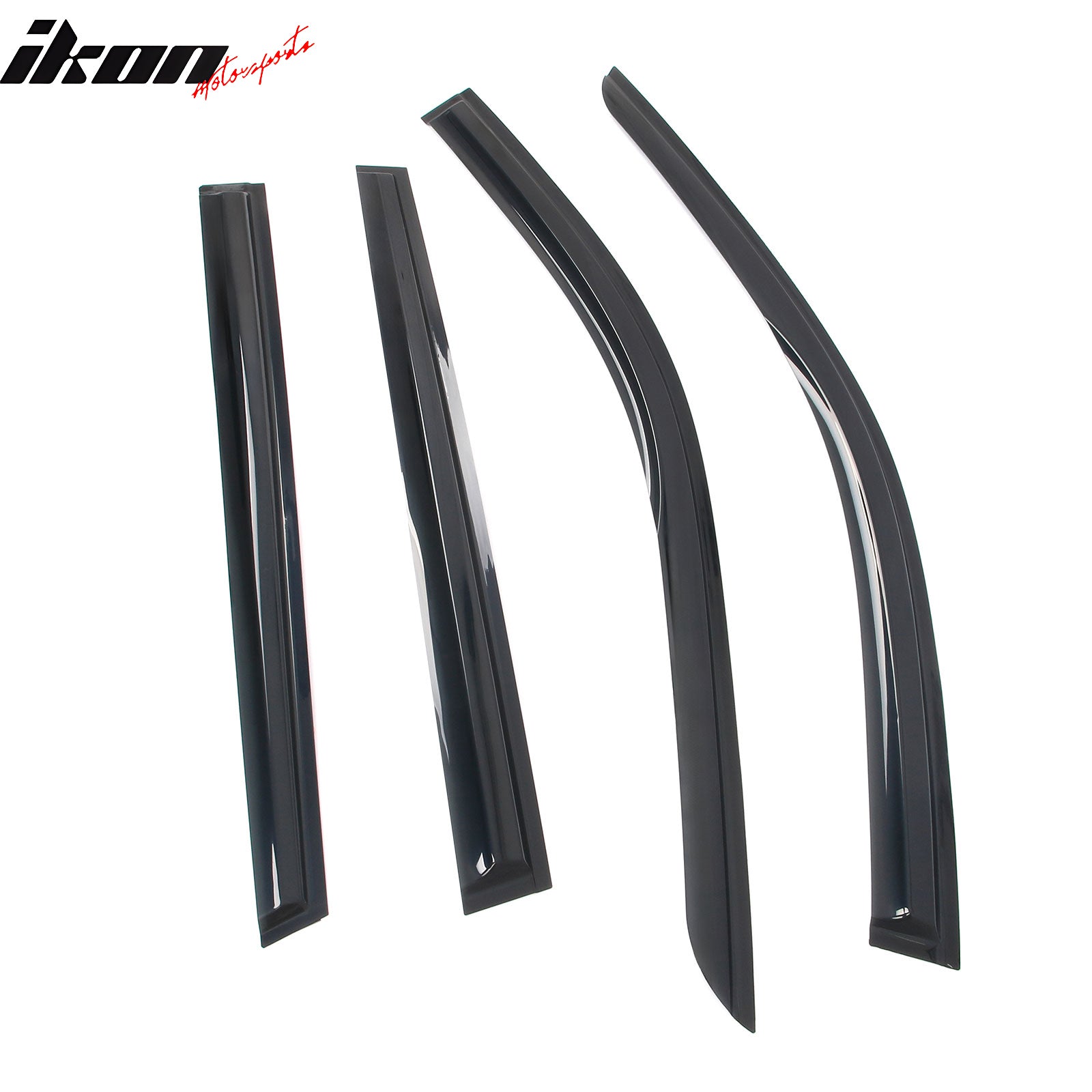 Fits 24-25 Lexus TX& Toyota Grand Highlander Mugen Style Window Visors - Acrylic