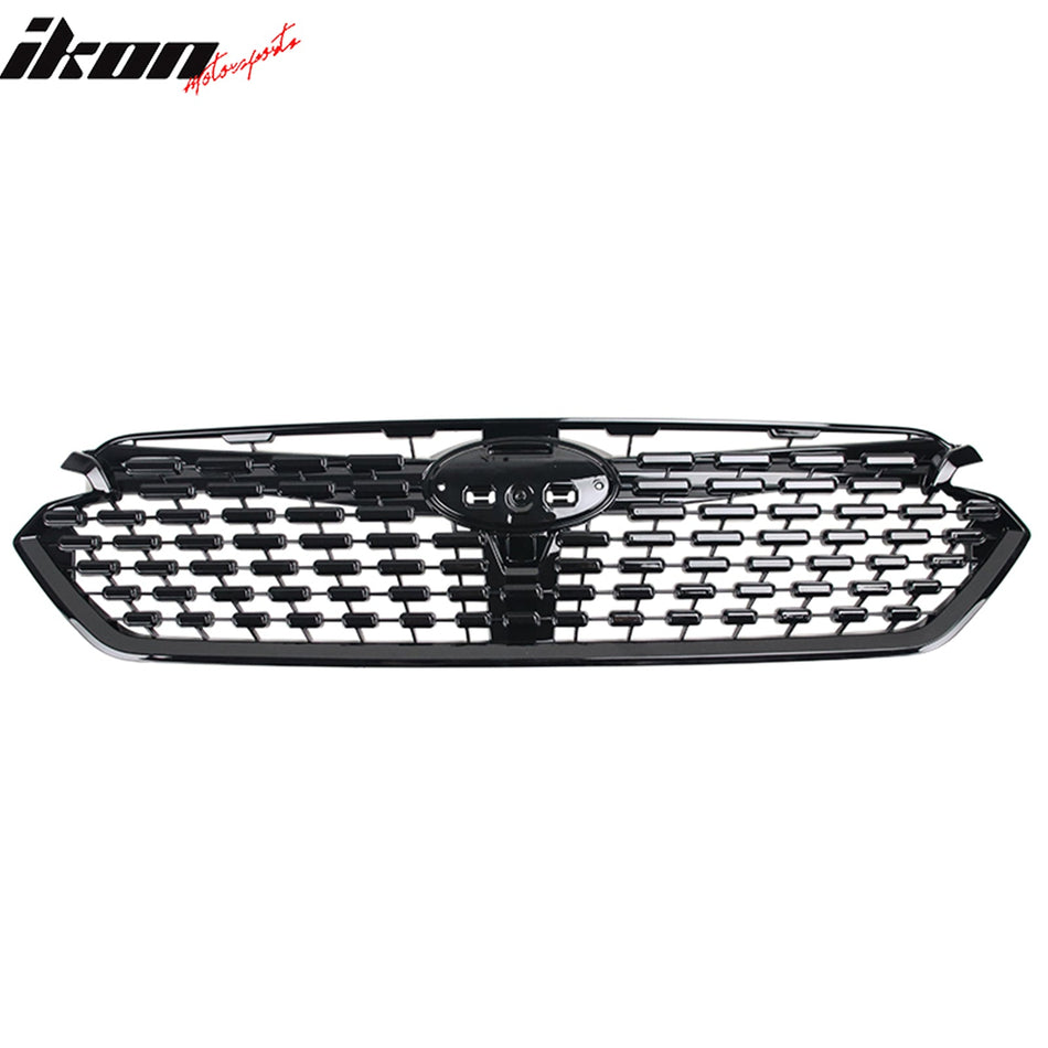 2024 - 2025 Subaru Impreza Sport Front Bumper Grille Gloss Black ABSGloss BlackIkon Motorsports