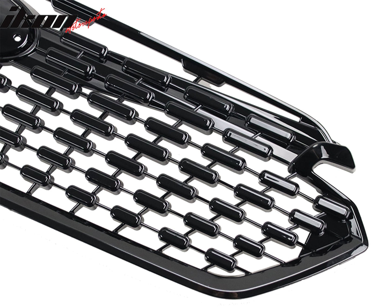 2024 - 2025 Subaru Impreza Sport Front Bumper Grille Gloss Black ABSGloss BlackIkon Motorsports