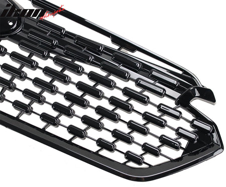 2024 - 2025 Subaru Impreza Sport Front Bumper Grille Gloss Black ABSGloss BlackIkon Motorsports