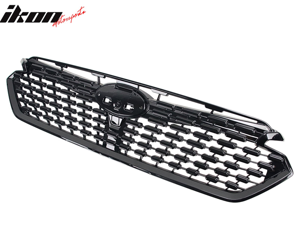 2024 - 2025 Subaru Impreza Sport Front Bumper Grille Gloss Black ABSGloss BlackIkon Motorsports