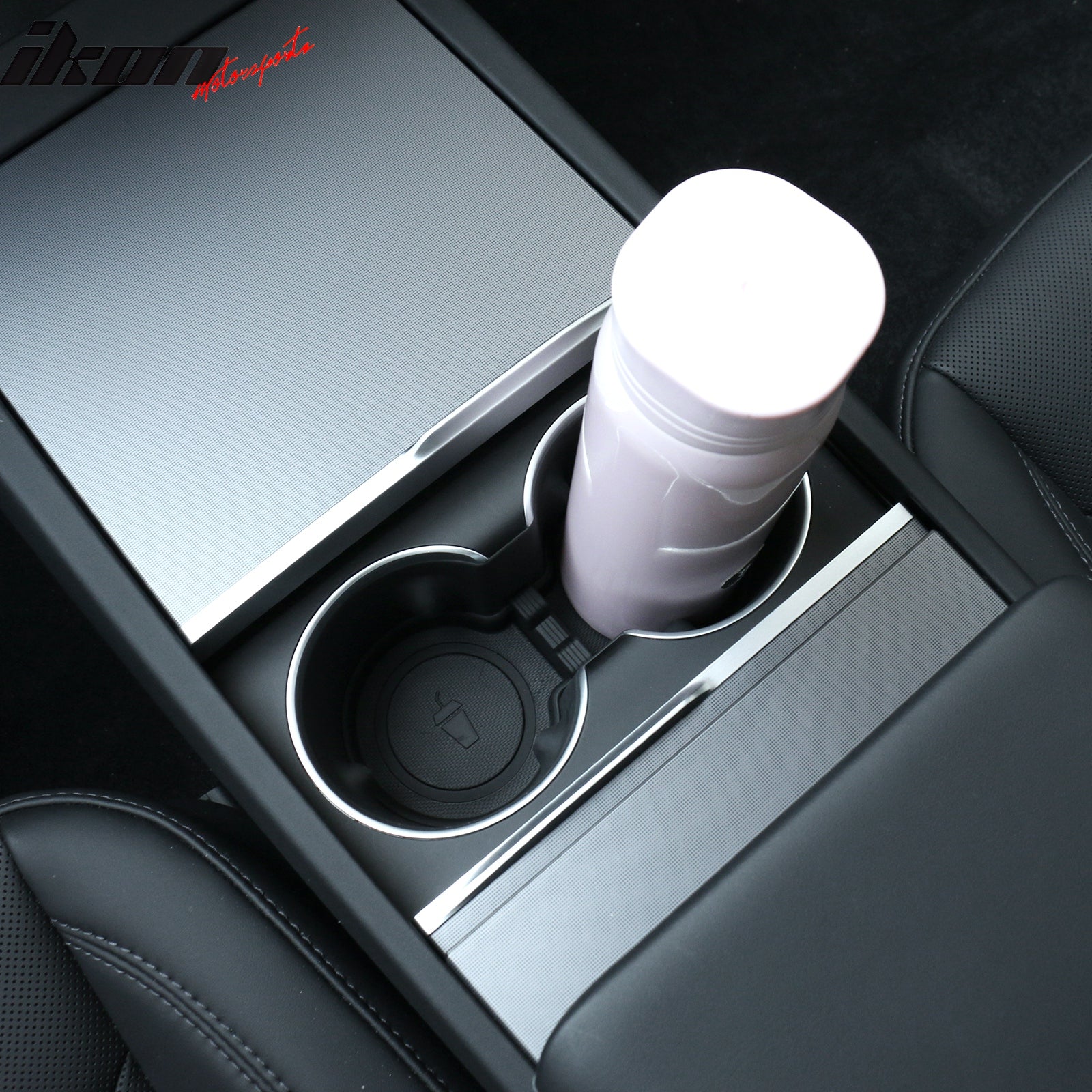 Fits 24-25 Tesla Model 3 Highland/Y Center Console Water Cup Cushion Holder Pad