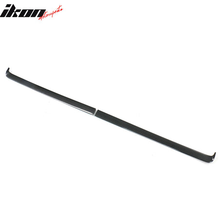 Fits 24-25 Tesla 3 Highland/25 Y Carbon Fiber Print Dashboard Wrap Cover Cap