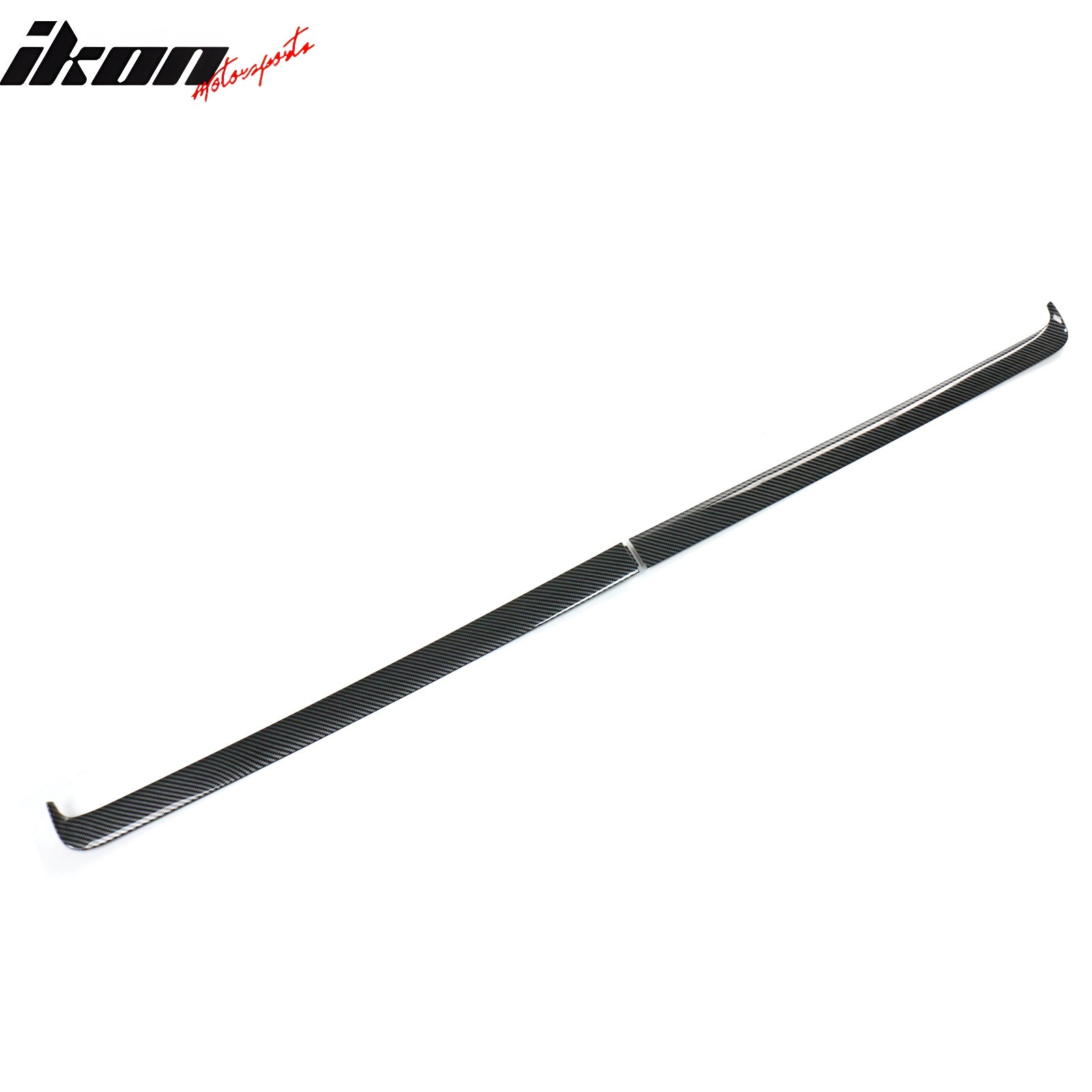 Fits 24-25 Tesla 3 Highland/25 Y Carbon Fiber Print Dashboard Wrap Cover Cap