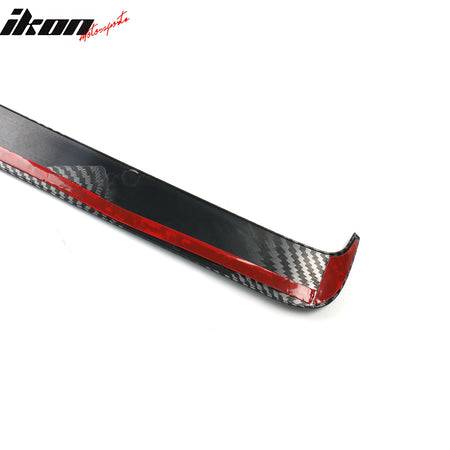 Fits 24-25 Tesla 3 Highland/25 Y Carbon Fiber Print Dashboard Wrap Cover Cap