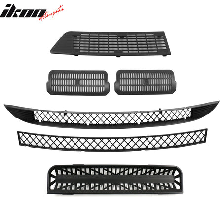 Fits 24-25 Tesla Model 3 Highland Center Console Air Inlet Vent Grille Kit 6PCS