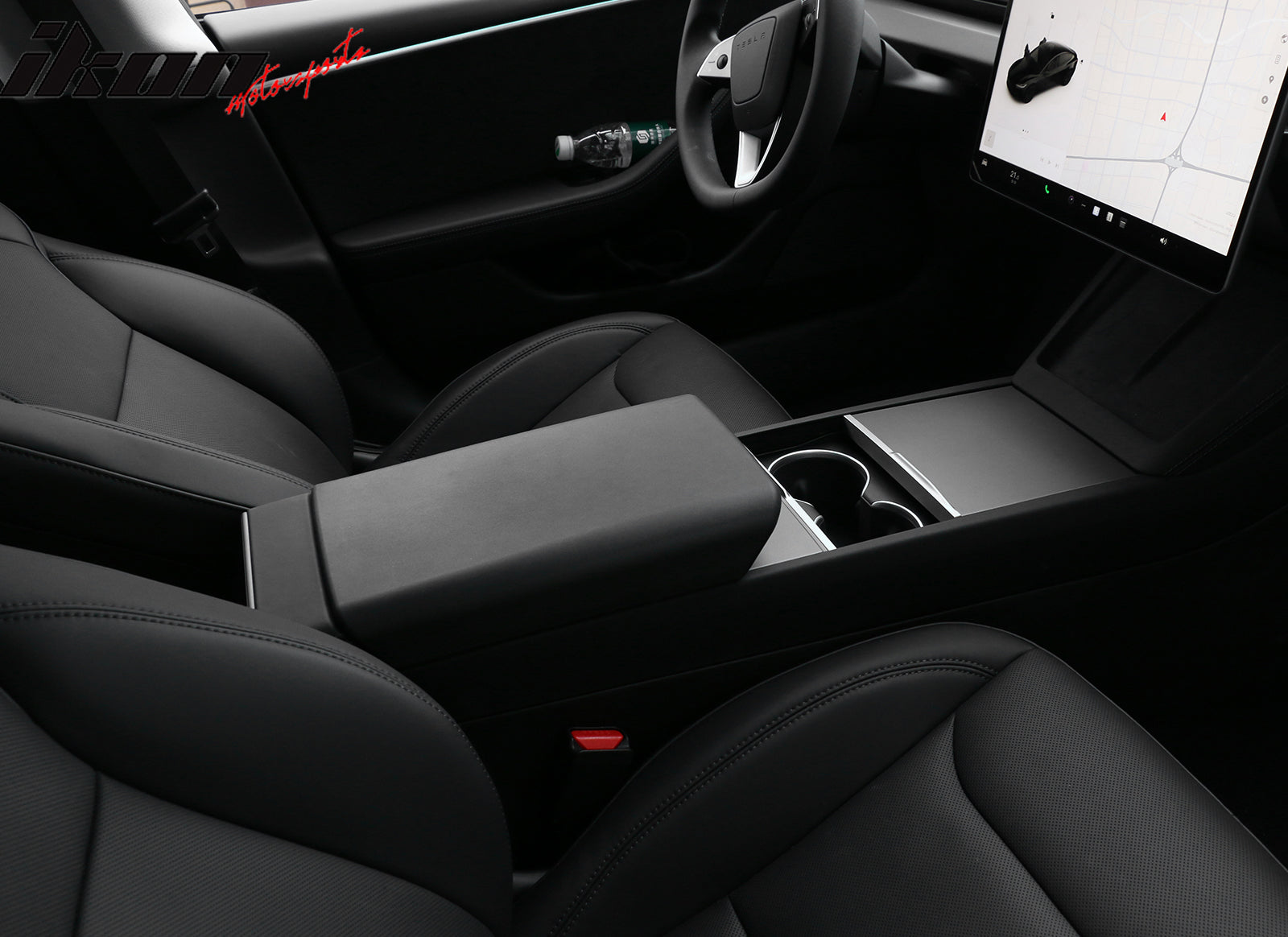 Fits 24-25 Tesla 3 Highland/25 Y TPE Center Console Armrest Cover Protector Pad