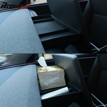 Fits 24-25 Tesla 3 Highland/25 Y Storage Box Dashboard Hidden Organizer Tray