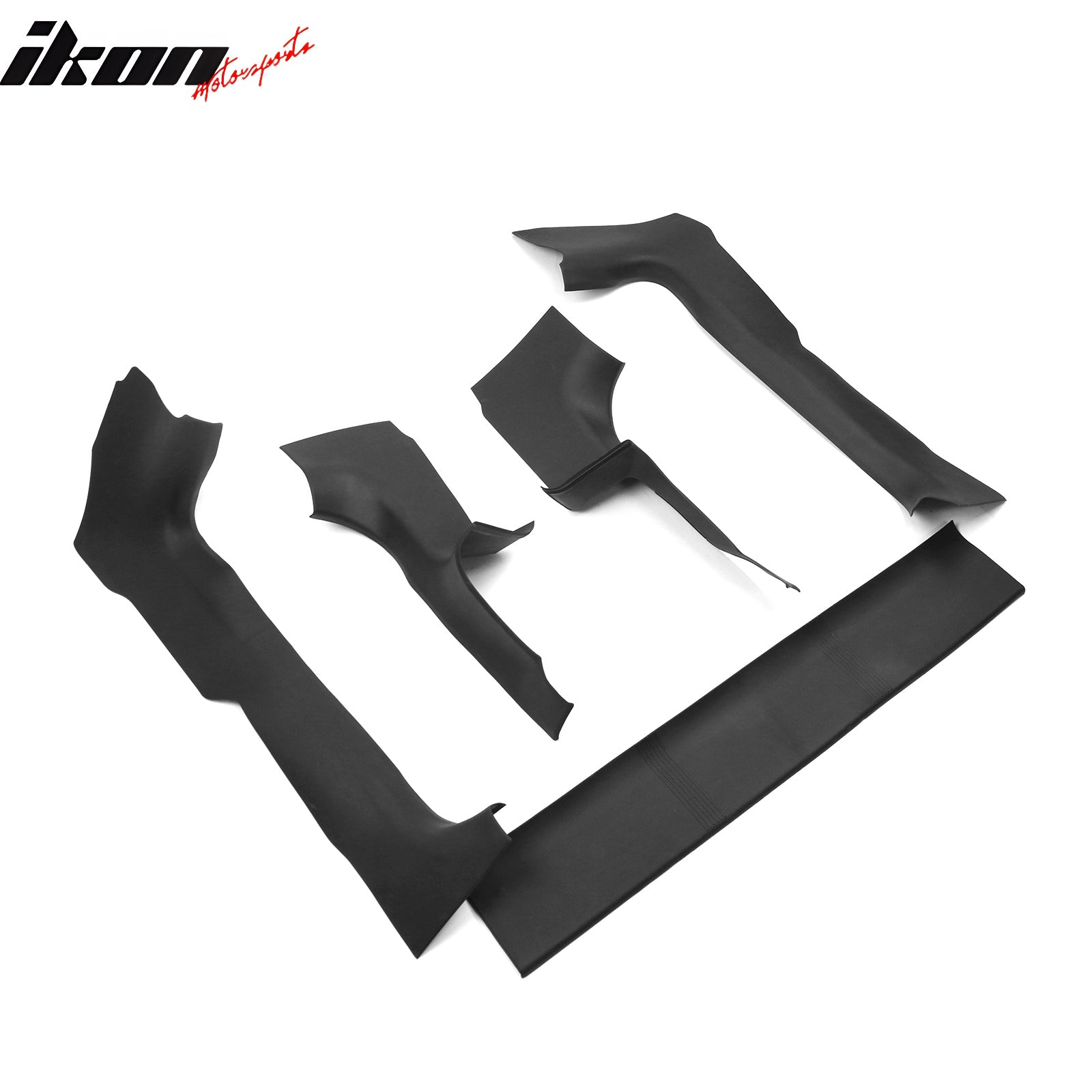 Fits 2024 Tesla Model 3 8PCS Door Sill Protector+Seat Kick Panel+Anti-Kick Cover