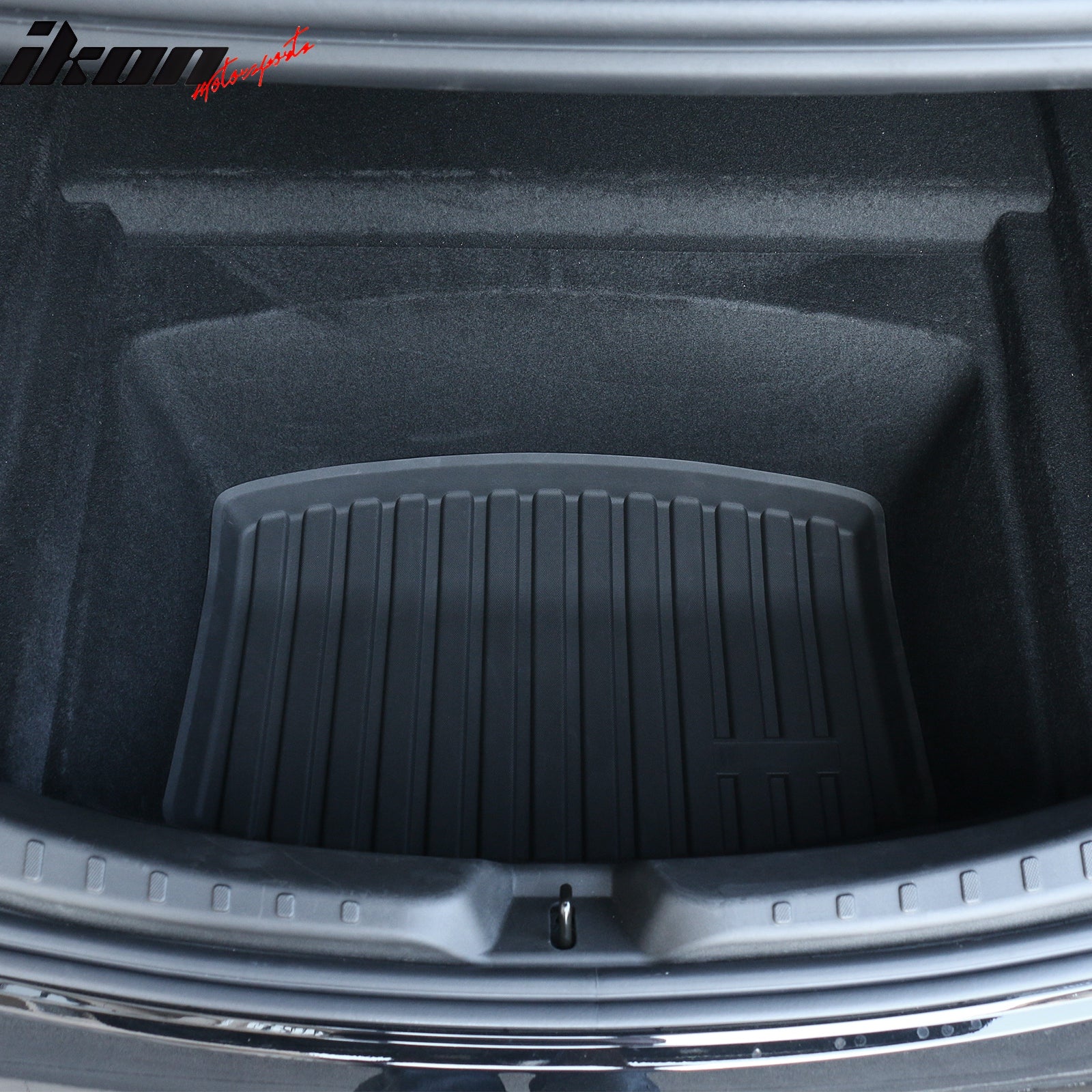 Fits 24-25 Tesla Model 3 Highland Auto Car Rear Cargo Trunk Tray Lower Mats TPE