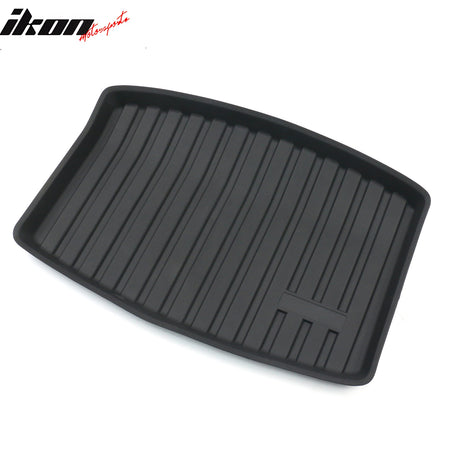 Fits 24-25 Tesla Model 3 Highland Auto Car Rear Cargo Trunk Tray Lower Mats TPE