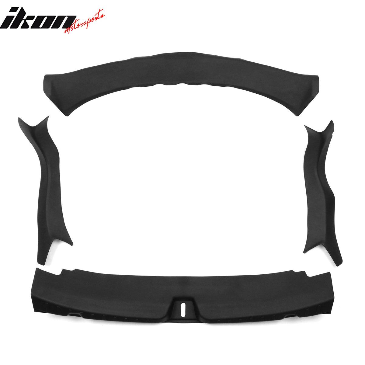 Fits 24-25 Tesla Model 3 Highland 4PCS TPE Rear Trunk Guard Protector Sill Plate