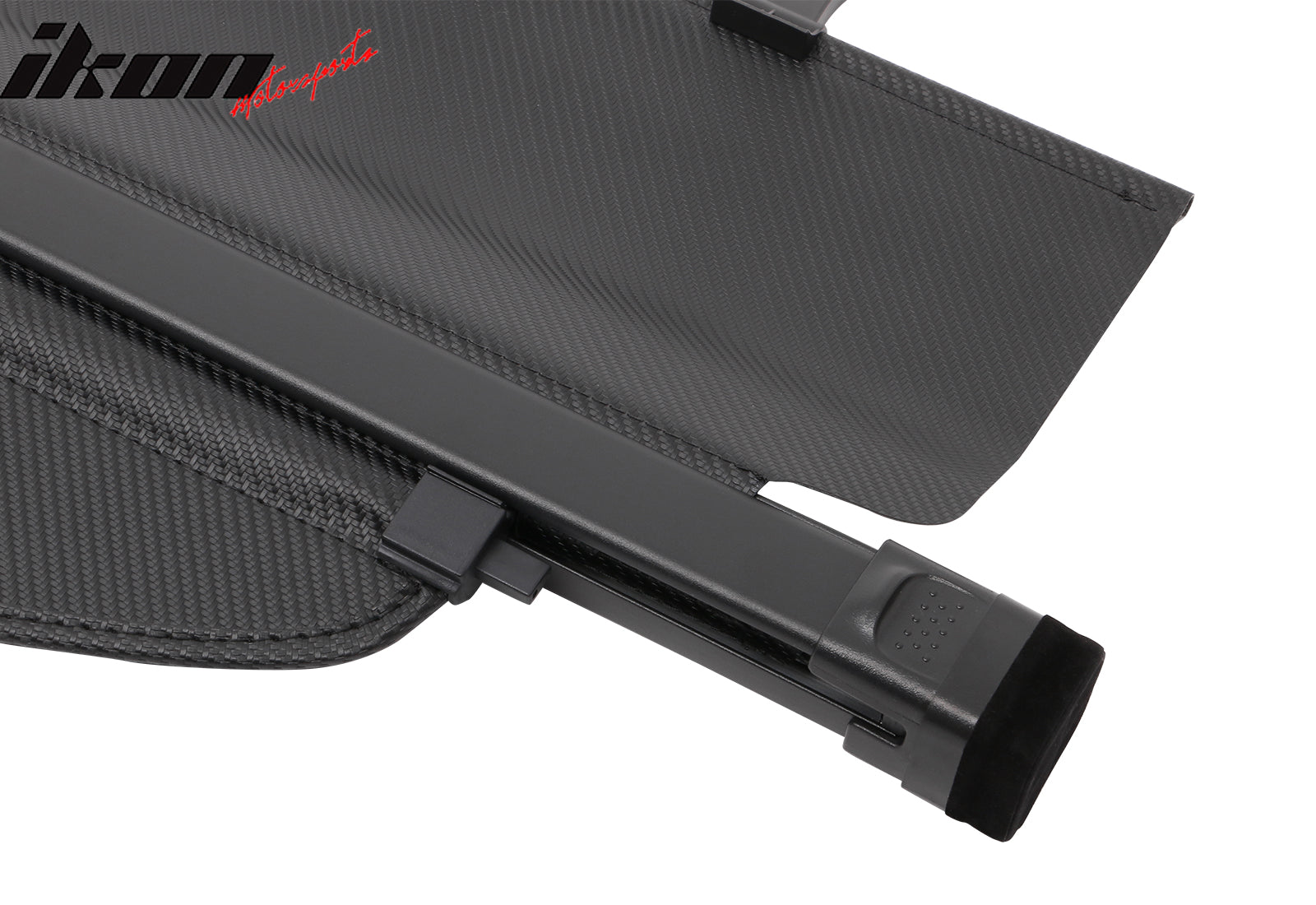 Fits 24-26 Toyota Grand Highlander Carbon Fiber Print Retractable Cargo Cover
