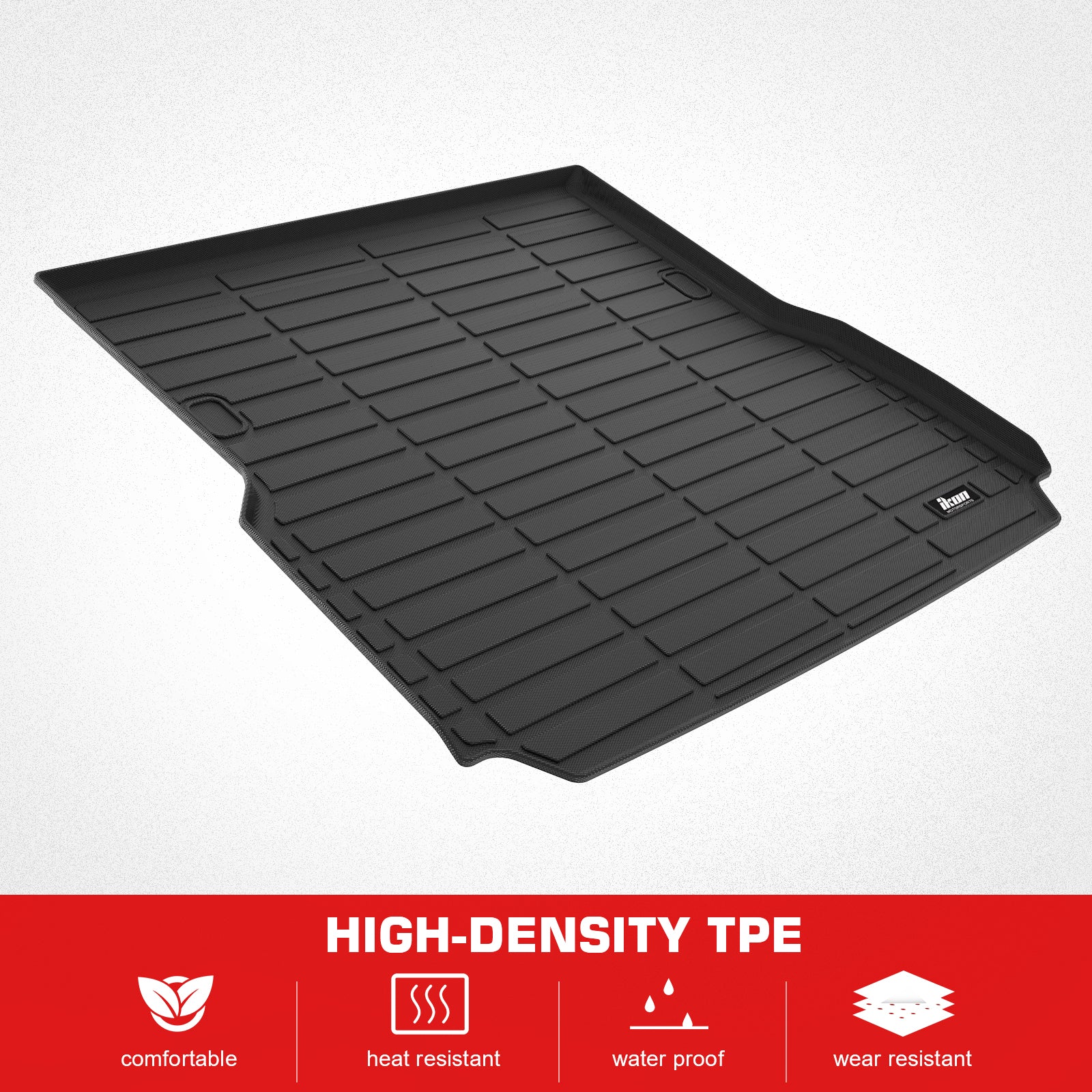 Fits 24-25 Toyota Land Cruiser TPE All Weather Rear Cargo Liner Trunk Tray Mats