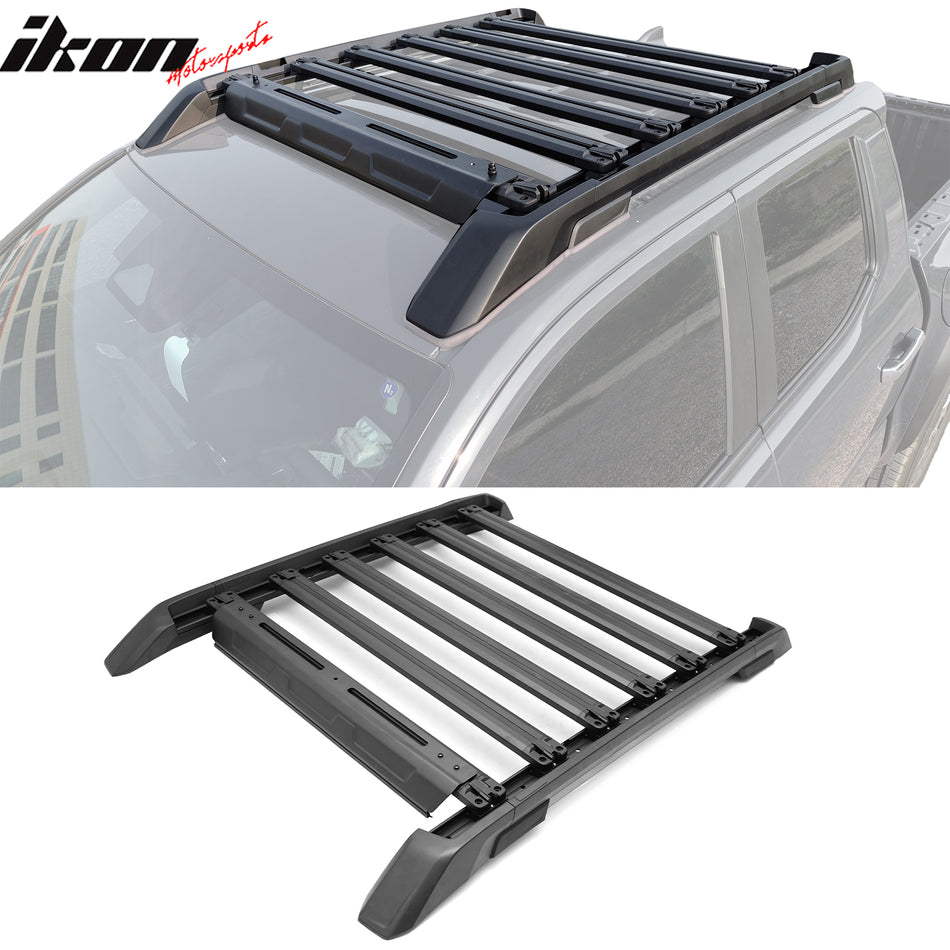 2024-2025 Toyota Tacoma Crew Cab Aluminium Roof Rack w/ Slide Rail 8PC