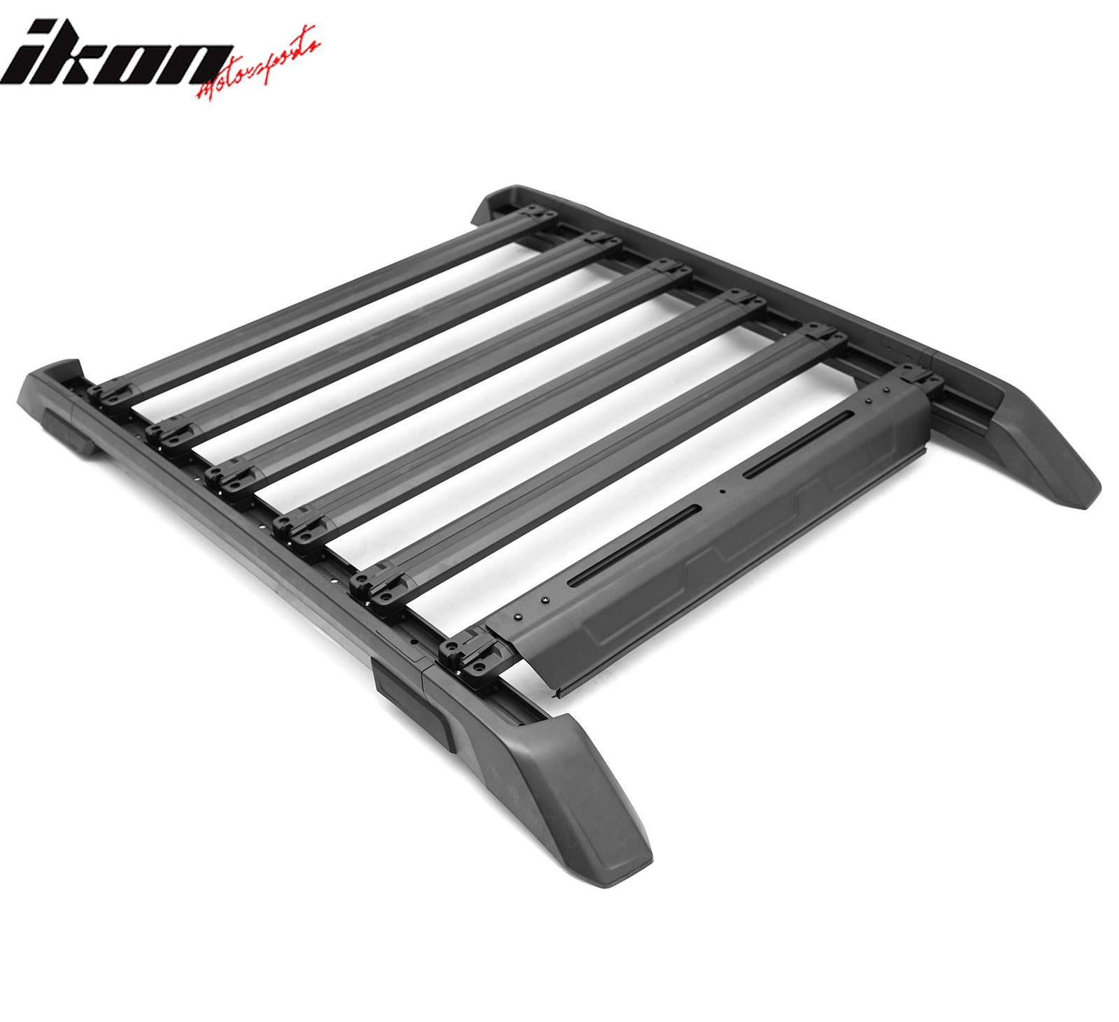 Fits 24-26 Toyota Tacoma Double Cab Aluminum Roof Cross Bars w/ Slide Rail 8PCS