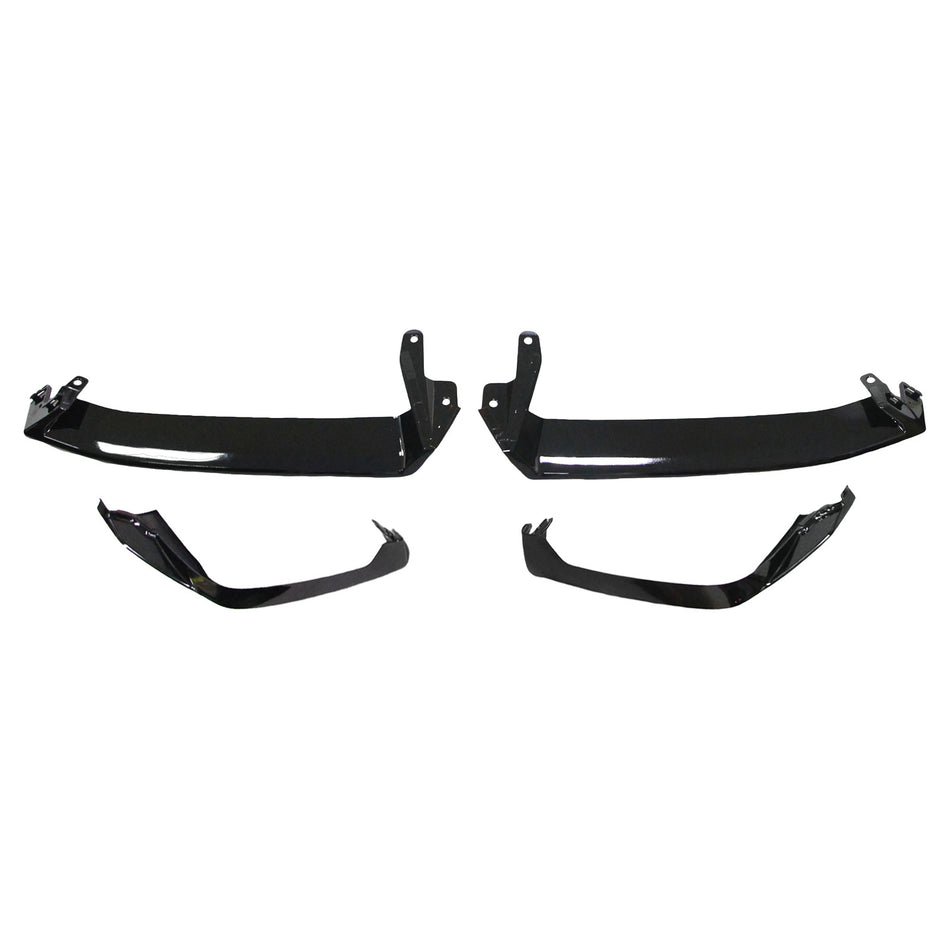 2024-2026 BMW G60 5-Series Sedan & i5 Gloss Black MP Front Bumper Lip